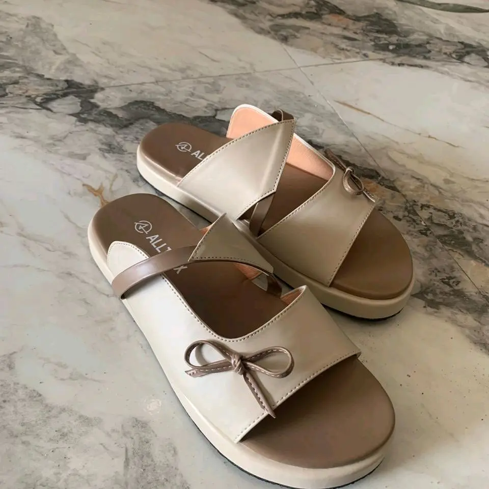 Sandal Platform Wanita Casual Model Pita Elegan & Kekinian - Alltrex - Gambar 7