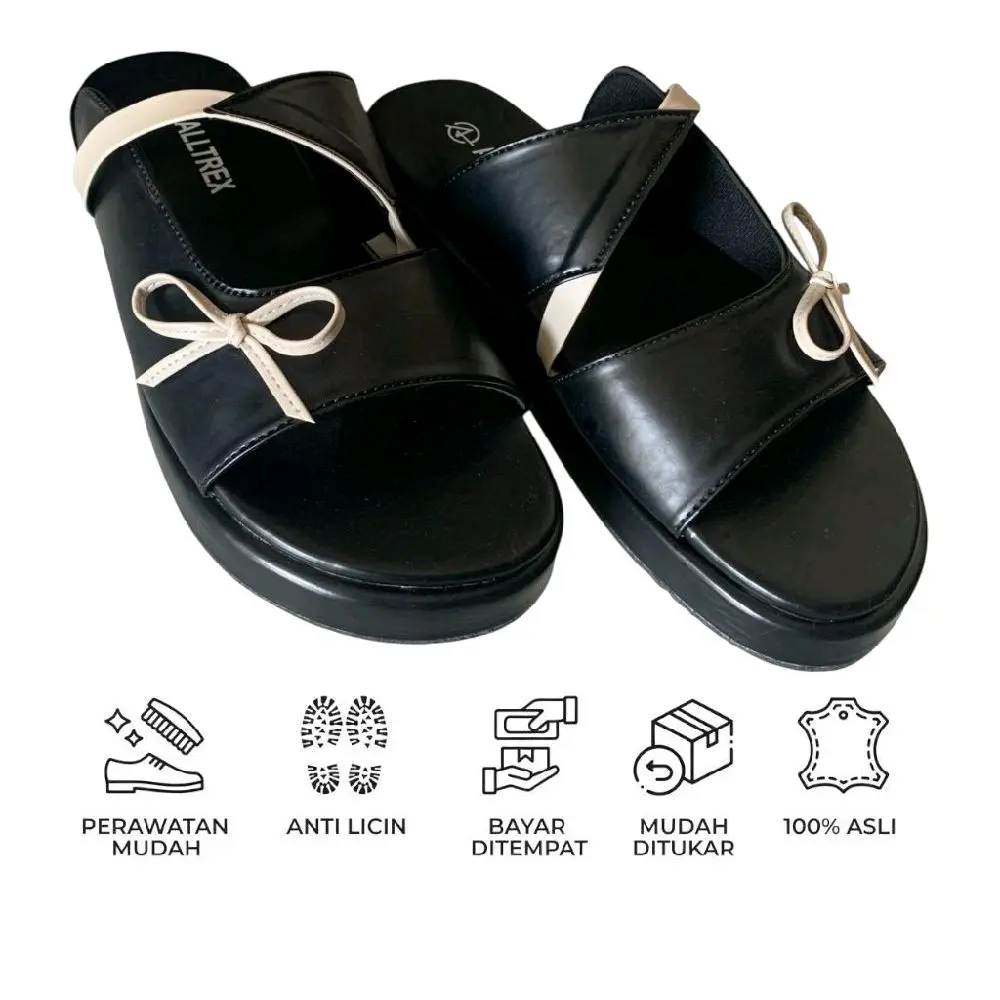 Sandal Platform Wanita Casual Model Pita Elegan & Kekinian - Alltrex - Gambar 5