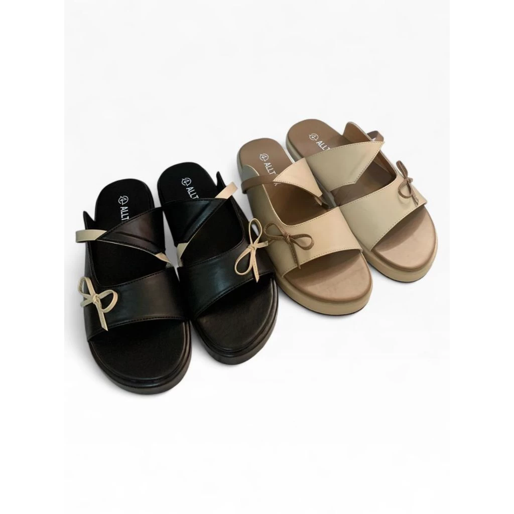 Sandal Platform Wanita Casual Model Pita Elegan & Kekinian - Alltrex - Gambar 2