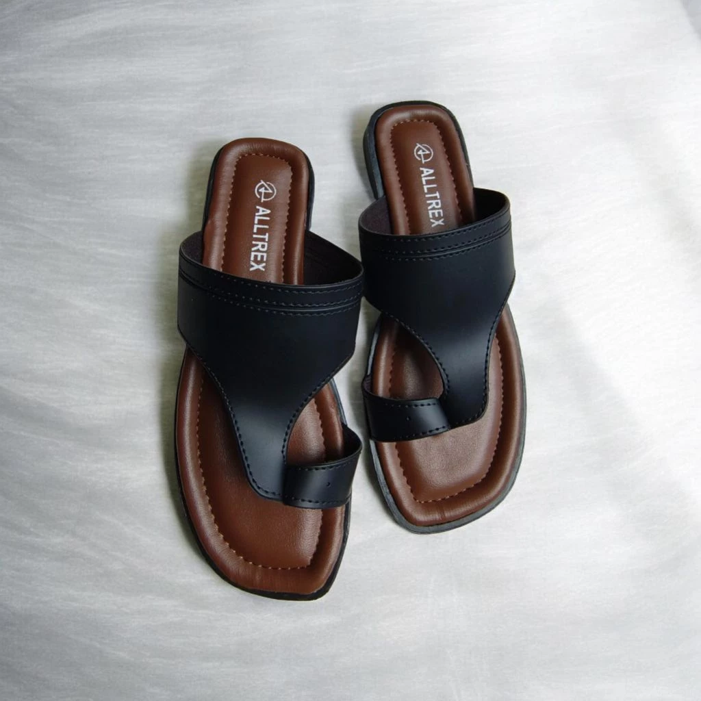 Sandal Jempol Wanita Kulit Sintetis Casual - Alltrex - Gambar 2